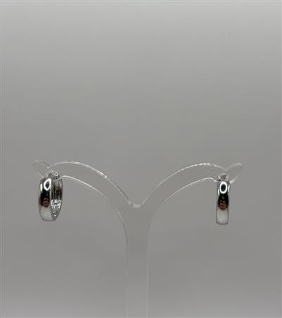 MİNİK HALKA KÜPE SILVER