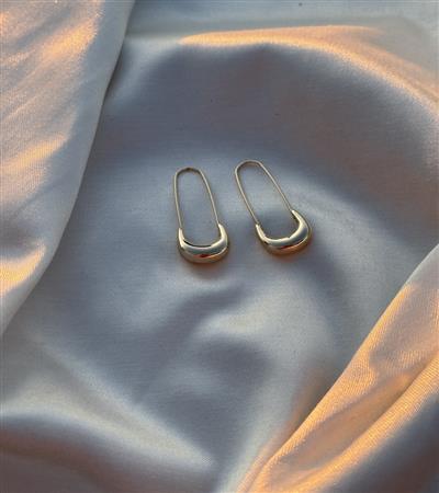 HANDE ERÇEL ÇENGEL GOLD KÜPE